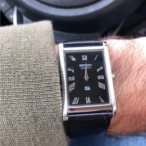 Seiko Tank Watch (Cartier style)